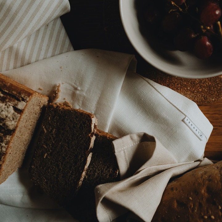 Lniana ściereczka (migdałowa)