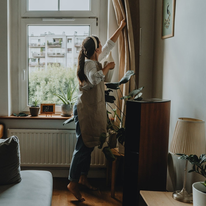 Ronja forklæde (naturligt)