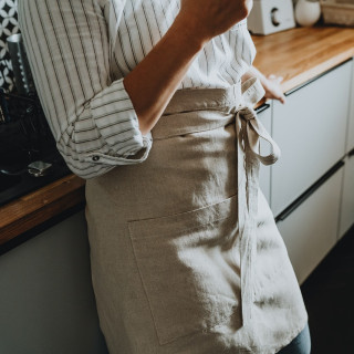 Fartuch zapaska (naturalny)