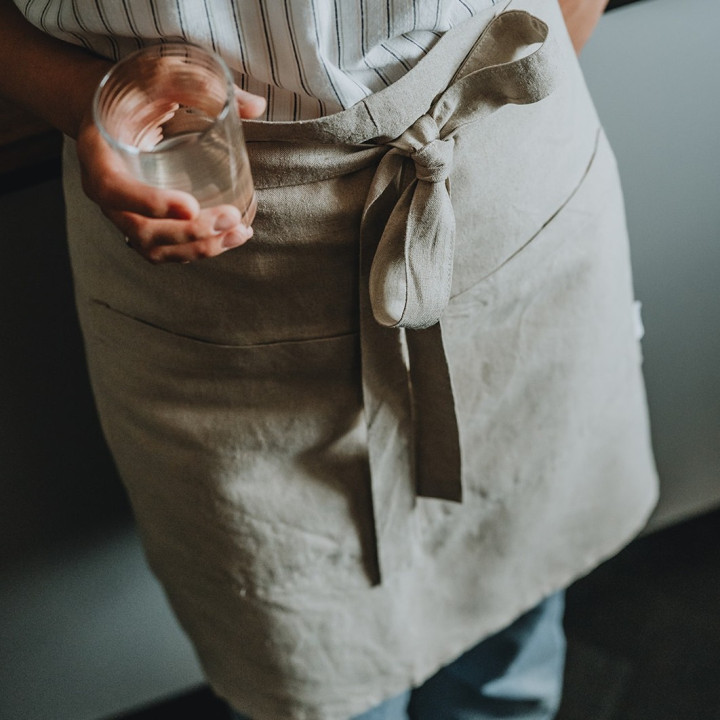 Fartuch zapaska (naturalny)