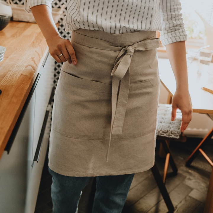 Fartuch zapaska (naturalny)