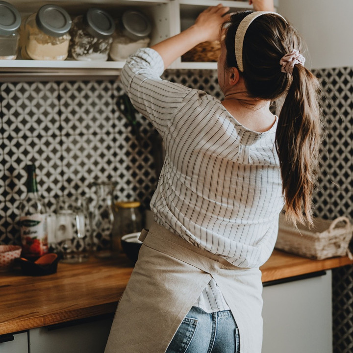 Fartuch zapaska (naturalny)