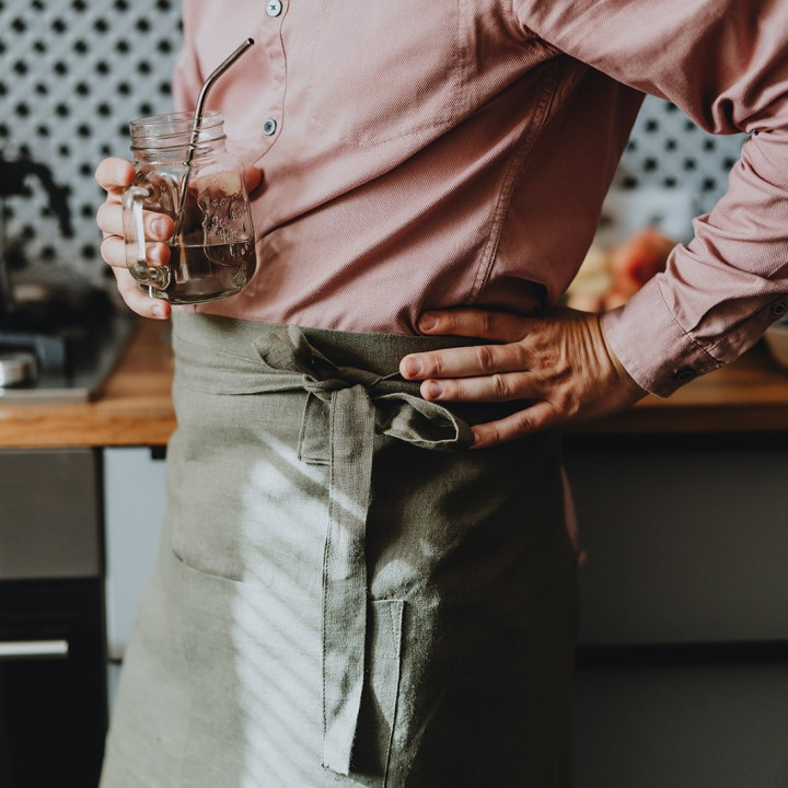 Fartuch zapaska (oliwkowy)