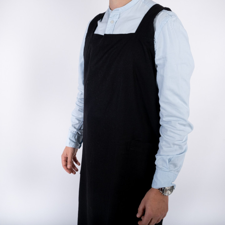 Fartuch japoński Madika (czarny)