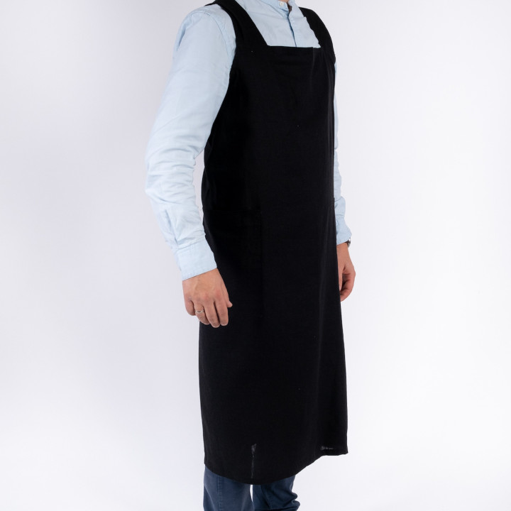 Fartuch japoński Madika (czarny)