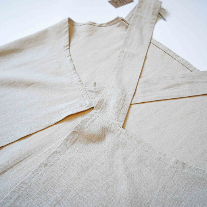 Fartuch japoński Madika (naturalny)