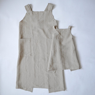 Forældre + barn sæt (naturlig)