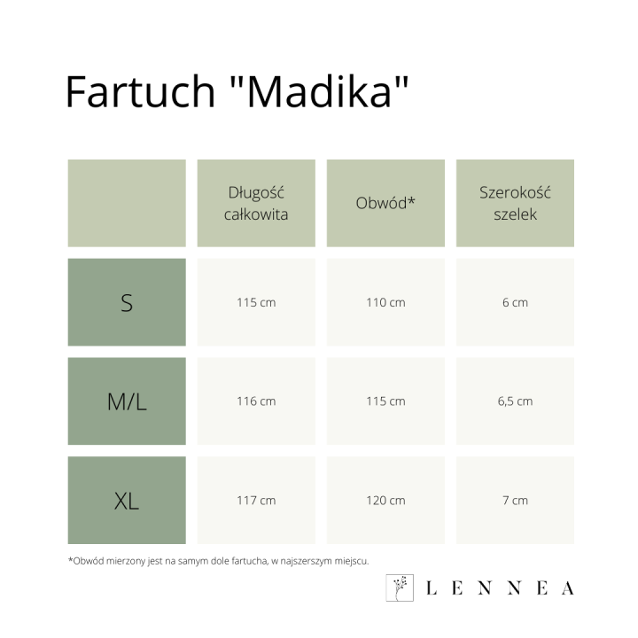 copy of Fartuch japoński Madika (naturalny)