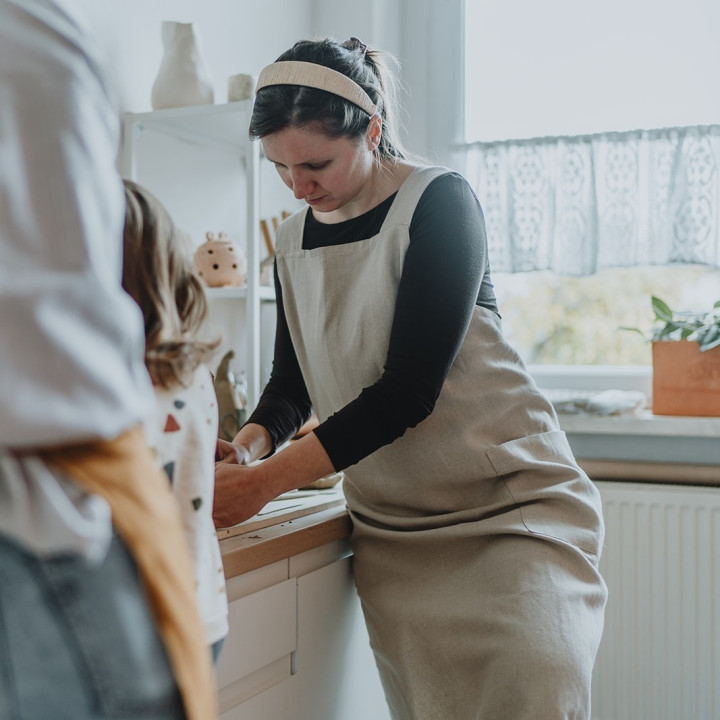 Fartuch z logo - Haftowane logo Twojej firmy