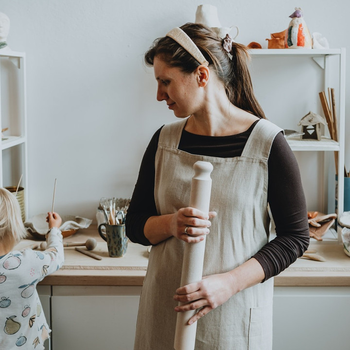 Fartuch z logo - Haftowane logo Twojej firmy