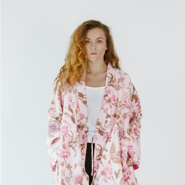 Lniane kimono